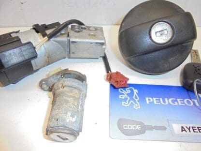 Κλειδαριά σετ 2 κλειδιών Peugeot 307 4162JC 4162KG