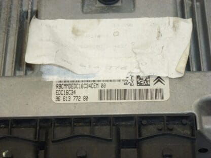 ECU Bosch EDC16C34 0281011863 9661377280 1940JJ