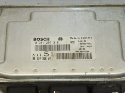 Μονάδα ελέγχου Bosch M7.4.4 0261207318 9653492680