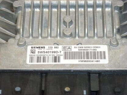 Μονάδα ελέγχου Siemens SID 803 5WS40199D-T