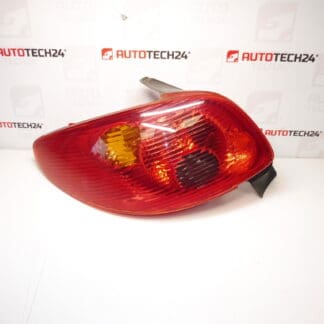 Γνήσιο αριστερό πίσω φως Peugeot 206 3/5 πόρτες από 7/2003 6350S0