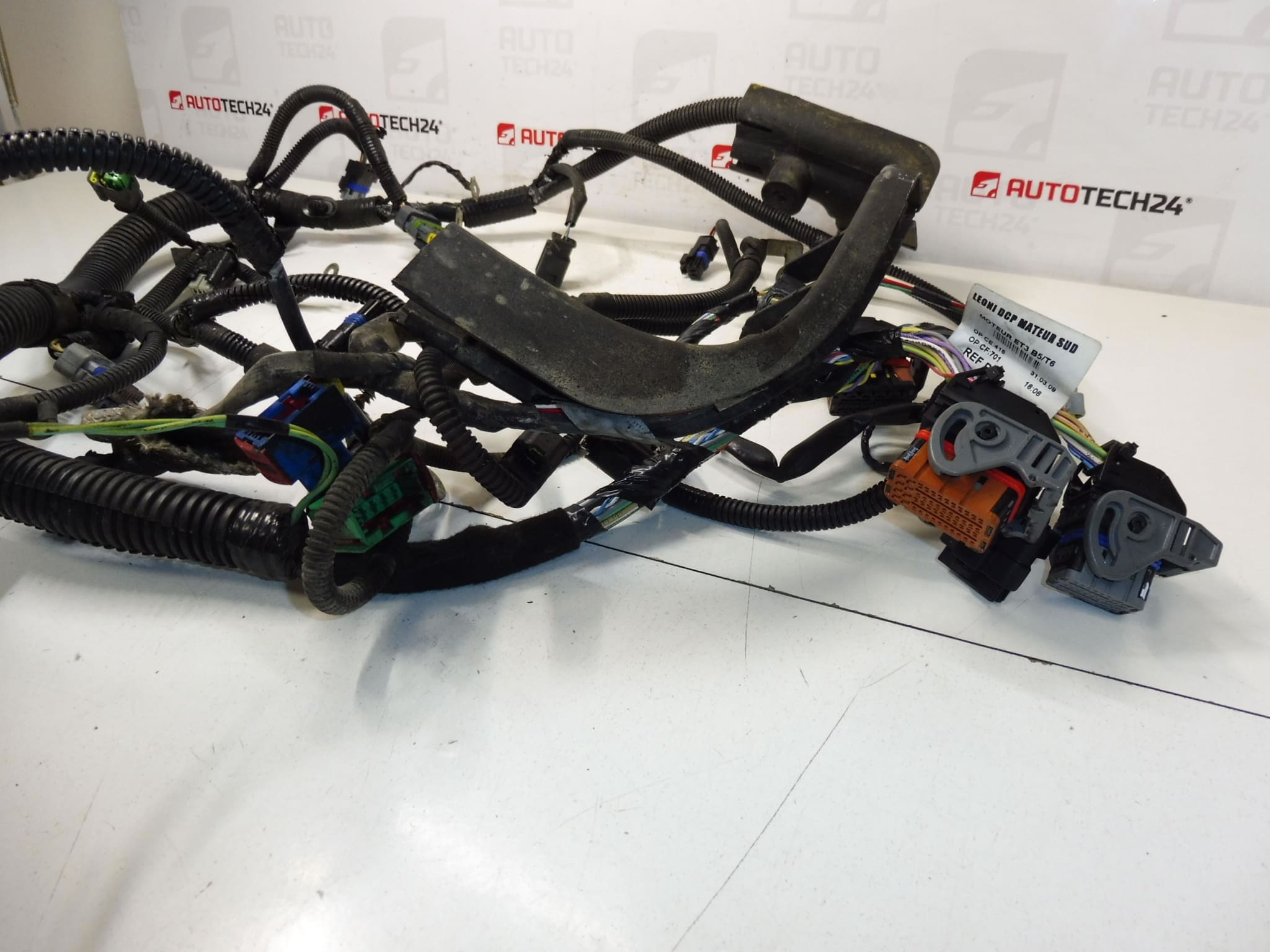 Πλεξούδα κινητήρα 1.4 16V KFU Citroën Peugeot 9685596080 6569VA - Image 2