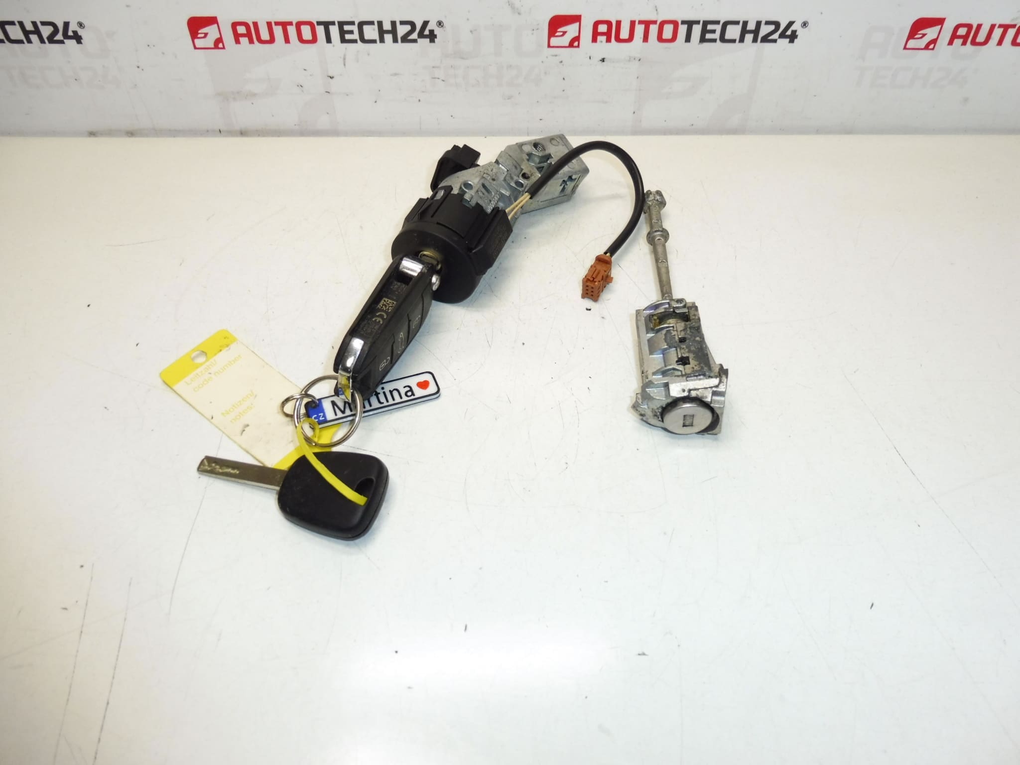 Σετ κλειδαριές συν 2x κλειδί Citroen C-Elysée 9678792780